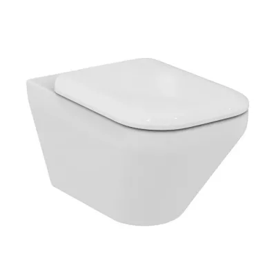 Ideal Standard Tonic II vaso sospeso AquaBlade, completo di sedile slim a sgancio rapido, colore bianco K316601