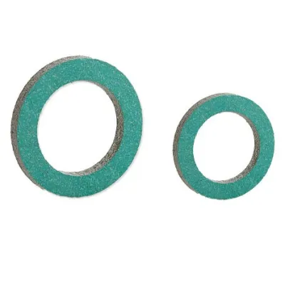 Guarnizioni piane a base di fibre sintetiche DN 12 per dado 1/2" per tubo AISI304 – AISI316L (Conf. 10 pz) A04-0010-00837