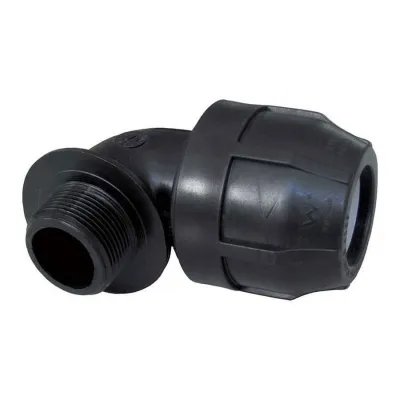 Raccordo a gomito 90° filettato maschio - diametro 25 mm - 3/4" 10KGM2534