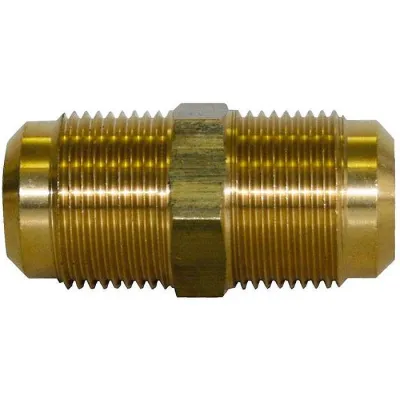 Raccordo di giunzione diritto 1/4" in ottone 107110