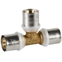 Raccordo a Tee intermedio 16x2,25 - Pexal Brass - raccordo a pressare VS0170705