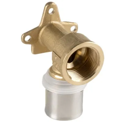 Raccordo flangiato 16x2,25 x 1/2" - Pexal Brass - raccordo a pressare VS0171007