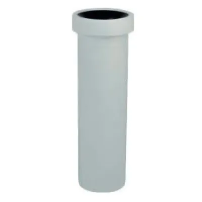 HTSK raccordo bianco WC con guarnizione - ø110 mm L.400 mm - gamma PP3 VS0536003