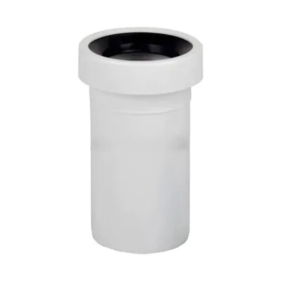 HTSK raccordo bianco WC con guarnizione - ø90 mm L.250 mm - gamma PP3 VS0536007