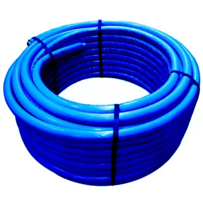 Tubo multistrato PE-Xb ø20 x 2,5 Pexal isolato con guaina autoestinguente blu, in rotolo da 50 metri - Spessore isolamento 10 mm VS0100467