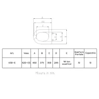 430_ Sedile con coperchio per wc 420/420-B 430_