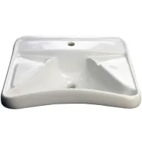 400_EA - Lavabo ergonomico serie Basic in ceramica - mm 670x580 400_EA