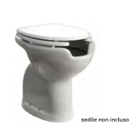 420_S Vaso wc per disabili, serie Basic, con scarico a pavimento 420-ES