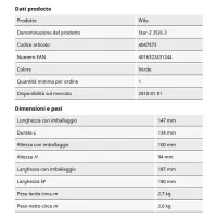 Star-Z 25/6-3 interasse 180 mm G 1"1/2 Circolatore standard singolo a rotore bagnato con attacchi filettati 4047573