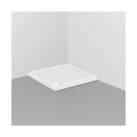 Ceramica Dolomite Gemma 2 piatto doccia quadrato 70 x 70 x 7 cm in ceramica, bianco J526001