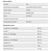 Yonos MAXO 65/0,5-9 PN 6/10 interasse 280 mm DN 65 circolatore standard singolo a rotore bagnato con attacchi flangiati 2120653