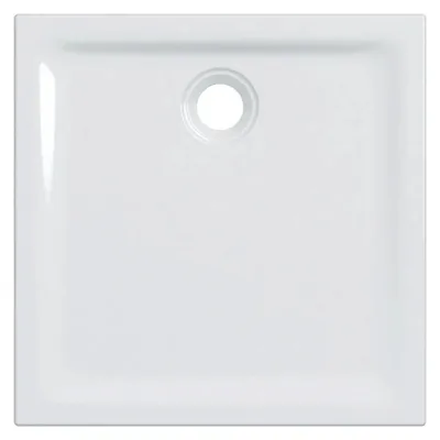 Geberit 45 piatto doccia quadrato 80x80 cm, colore bianco finitura lucido 550.048.00.1