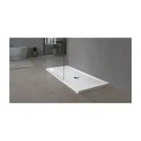 Piatto doccia Olympic Plus dim. 120 x 90 x h.12,5 cm piletta ø 90 bianco OL1209011-30