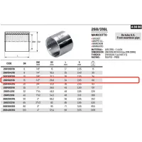 Manicotto ø1/2"F inox 316L 268102316