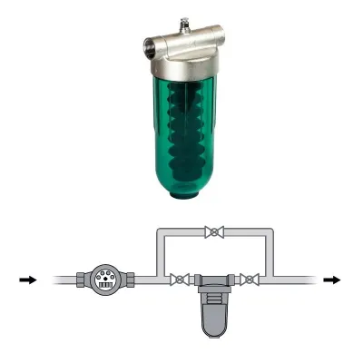 DOSAPHOS 600 PLANT anticalcare-anticorrosione per impianti idrici, bollitori di accumulo e scambiatori di grandi dimensioni - 3/4" - 3/4" F 10507010