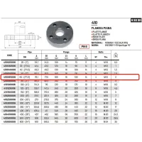 Flangia piana PN6 DN65 ø2"1/2 410065006