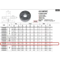 Flangia piana PN16 DN150 ø6" 411150010I