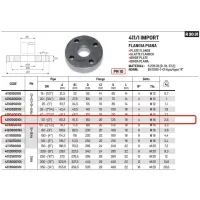 Flangia piana PN16 DN50 ø2" 411050010I