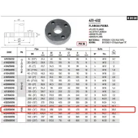 Flangia piana PN16 DN350 ø14" 412350016