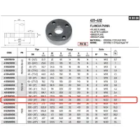 Flangia piana PN16 DN200 ø8" 412200016I