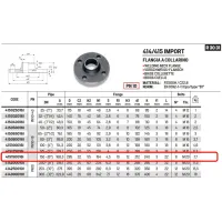 Flangia a collarino PN16 DN150 ø6" 415150016I