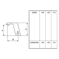 E2083 PURO miscelatore a fotocellula in ottone fuso lucidato e cromato - batteria 9V E2083