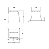 SGB-B Sgabello per doccia SGB-B