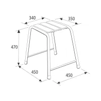 SGB-B Sgabello per doccia SGB-B