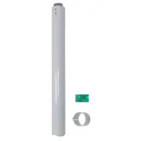 Vaillant prolunga ø60/100 mm da 0,5 metri con fascetta 303902