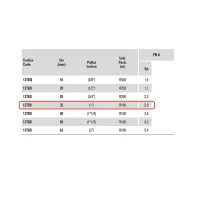 Tubo in polietilene PE80 ø32 mm 1" PN6 SDR9,4 - Rotolo da 100 metri (prezzo al metro - acquisto minimo di 100 metri o multipli) 12TBD03206