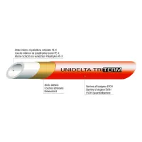 2136 Tubo PE-X 3 strati ø16 x 2 Triterm rosso - Rotolo da 600 metri 2136001620600