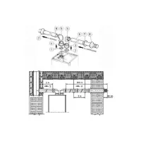 Immergas kit separatore ø80/80 ad innesto 3.010351