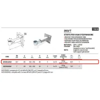 Staffa per vaso di espansione ø3/4" 263304002