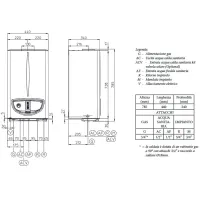 Immergas Nike Eco 24 caldaia murale istantanea a tiraggio naturale a basso Nox 3.028476