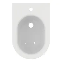 Ideal Standard Blend Curve bidet sospeso monoforo, con troppopieno, colore bianco finitura lucido T375001