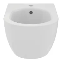 Ideal Standard Blend Curve bidet sospeso monoforo, con troppopieno, colore bianco finitura lucido T375001