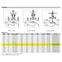 Honeywell Strangvent Kombi-für-II V6000 Valvola di regolazione e chiusura della linea con attacco a flangia DN65 PN16 V6000D0065A