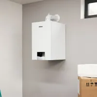 Vaillant ecoTEC plus VMI 35 CS/1-5 caldaia murale a condensazione 35 kW combinata da interno per riscaldamento e acqua calda sanitaria, con accumulo integrato 0010025188