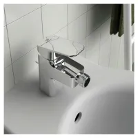 Ideal Standard Ceraplan miscelatore monocomando bidet, con scarico e fissaggio EasyFix, finitura cromo BD248AA BD248AA