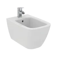 Ideal Standard I.LIFE B bidet sospeso, monoforo, con foro del troppopieno, colore bianco finitura lucido T461501