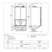 Immergas Victrix Superior 35 caldaia murale a condensazione istantanea con sistema "Aqua Celeris" 3.033010