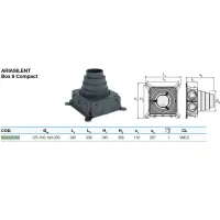 Box distribuzione aria Valsir Ariasilent Box 8 Compact per sistemi di VMC (Ventilazione meccanica controllata) VS0435163