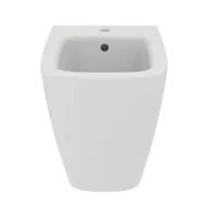 Ideal Standard I.LIFE B bidet a terra monoforo, a filo parete, con foro del troppopieno, colore bianco finitura lucido T461701