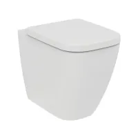 Ideal Standard I.LIFE B vaso a terra universale, a filo parete, senza brida e senza sedile, colore bianco finitura lucido T458101