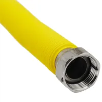 Flessibile estensibile ø 1/2" MF - 220 ÷ 420 mm per allacciamento caldaia gas rivestito in polietilene giallo - A NORMA UNI EN 11353 00000016187