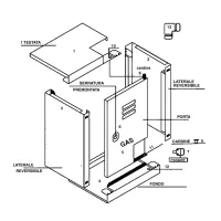 Cassetta zincata per contatore gas - a porta unica - dim. 500 x 400 x 240 mm (pannello posteriore da acquistare separatamente) 00000050440