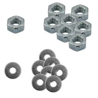 Kit antivibranti - 40  28x20 mm per staffe con inserti metallici filettati M8 (4 pezzi) 00000011215