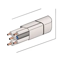 Tappo terminale compatibile con canaline EVA e SONIA 65x50 mm 00000012791