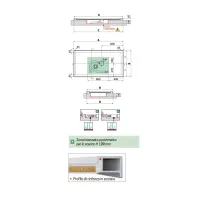 Olympic plus piatto doccia acrilico 120x90 h4,5 piletta ø 90 bianco OL120904-30