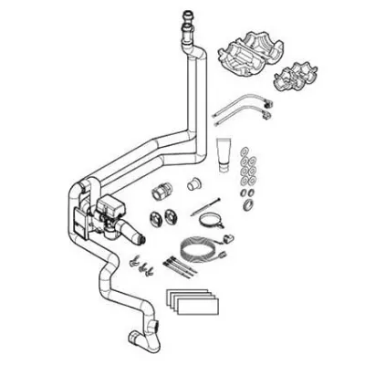 Kit idraulico secondo circuito integrato per unità FS2 A7730594